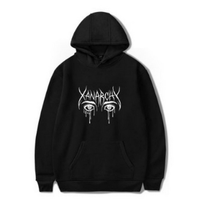 Sudadera Lil Xan Negra TrapeandoFrases